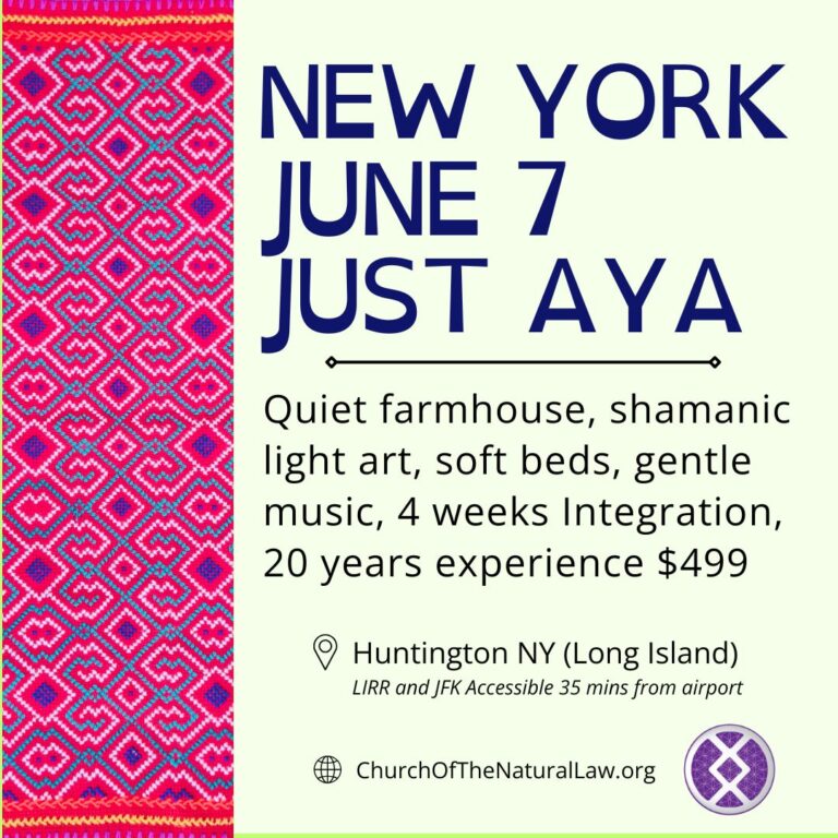Ayahuasca Retreat NY